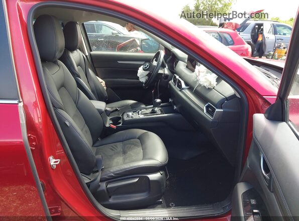 JM3KFACM6K0530141 2019 MAZDA CX-5 Красный Вид салона спереди