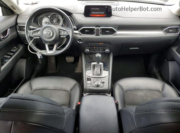 JM3KFACM6K1532756 2019 MAZDA CX-5 Белый Вид панели приборов