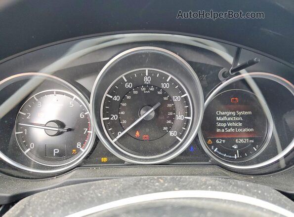 JM3KFACM6K1532756 2019 MAZDA CX-5 Белый Вид щитка приборов