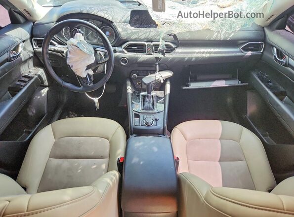 JM3KFACM6L0842168 2020 MAZDA CX-5 Белый Вид панели приборов