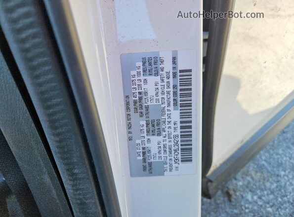 JM3KFACM6L0842168 2020 MAZDA CX-5 Белый Вид наклейки с VIN-кодом