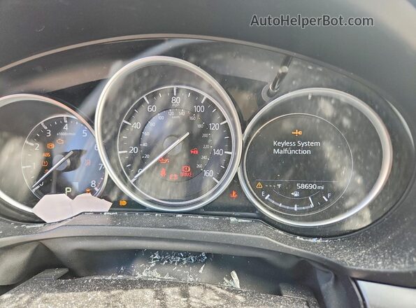 JM3KFACM6L0842168 2020 MAZDA CX-5 Белый Вид щитка приборов