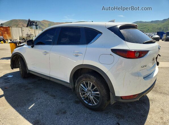 JM3KFACM6L0842168 2020 MAZDA CX-5 Белый Задняя левая четверть