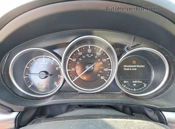 JM3KFACM6M0419074 2021 MAZDA CX-5 Gray Вид щитка приладів