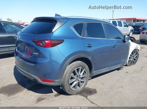 JM3KFACM7J1386429 2018 MAZDA CX-5 Blue Задня права чверть