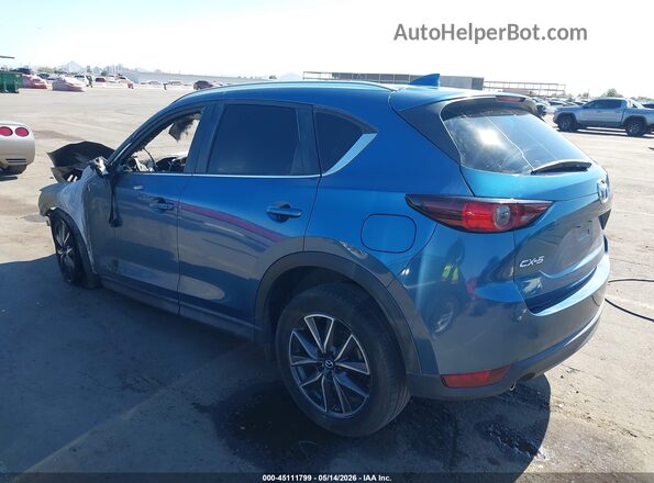 JM3KFACM7J1386429 2018 MAZDA CX-5 Blue Задня ліва чверть