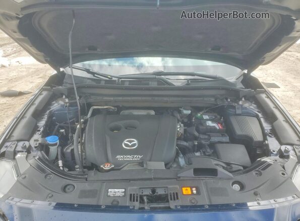 JM3KFACM7K1650945 2019 MAZDA CX-5 Синий Вид подкапотного пространства