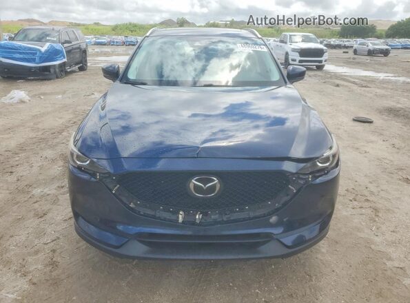 JM3KFACM7K1650945 2019 MAZDA CX-5 Синий Вид спереди