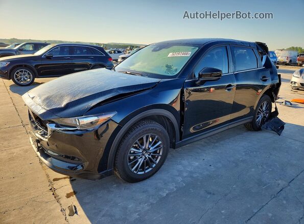 JM3KFACM7L0860940 2020 MAZDA CX-5 Черный Передняя левая четверть