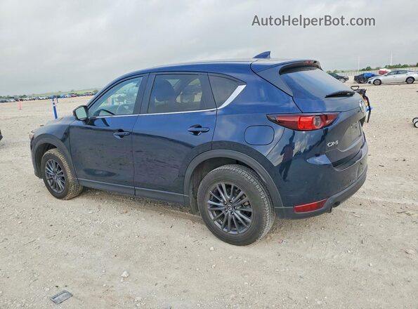 JM3KFACM7L1837121 2020 MAZDA CX-5 Синий Задняя левая четверть
