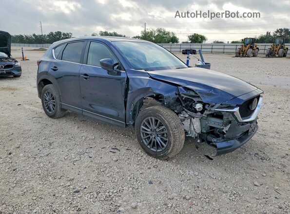 JM3KFACM7L1837121 2020 MAZDA CX-5 Синий Передняя правая четверть