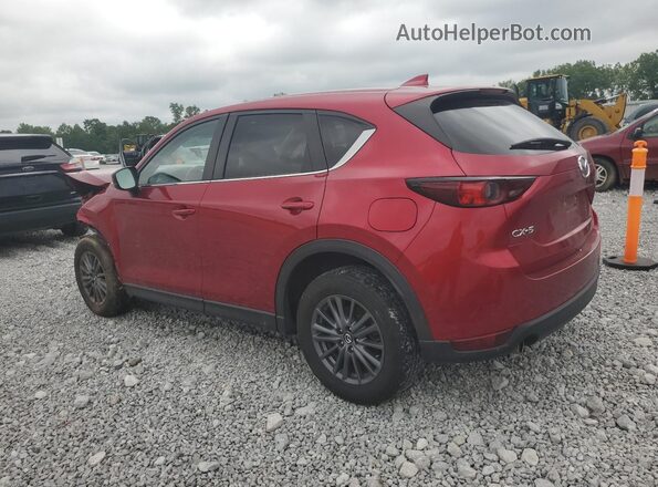 JM3KFACM7M1332052 2021 MAZDA CX-5 Red Trasero izquierdo