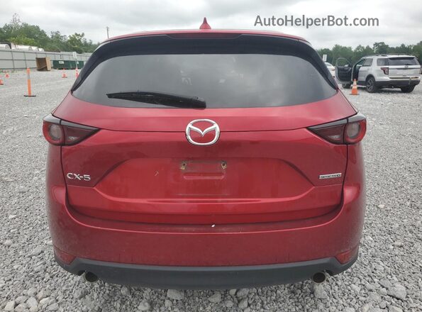 JM3KFACM7M1332052 2021 MAZDA CX-5 Red Vista trasera