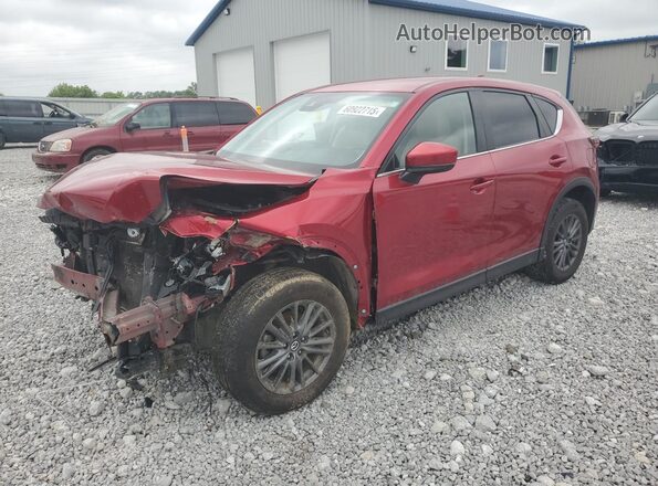 JM3KFACM7M1332052 2021 MAZDA CX-5 Red Vista tres cuartos delantera izquierda