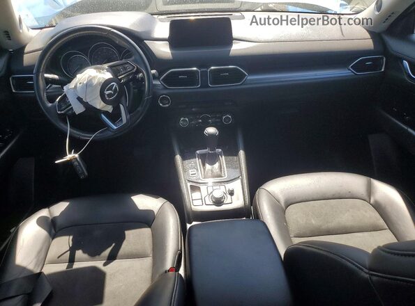 JM3KFACM8J1379599 2018 MAZDA CX-5 Silver Widok deski rozdzielczej
