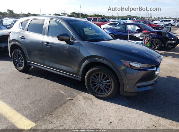 JM3KFACM8K0608032 2019 MAZDA CX-5 Серый Передняя правая четверть