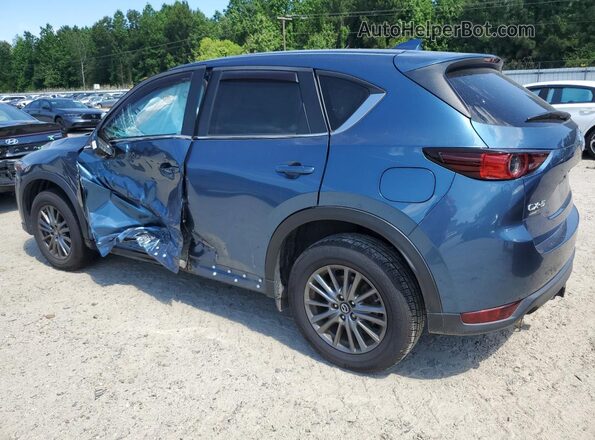 JM3KFACM8L0746154 2020 MAZDA CX-5 Blue Задня ліва чверть