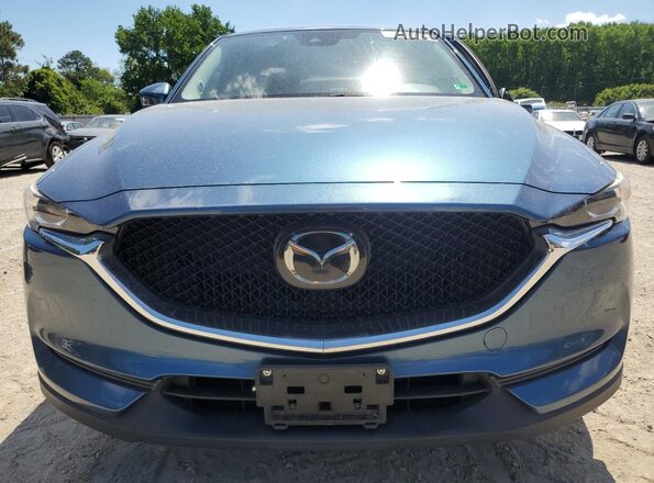 JM3KFACM8L0746154 2020 MAZDA CX-5 Blue Вид спереду