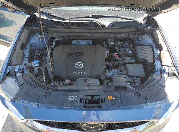 JM3KFACM8L0746154 2020 MAZDA CX-5 Blue Вид підкапотного простору