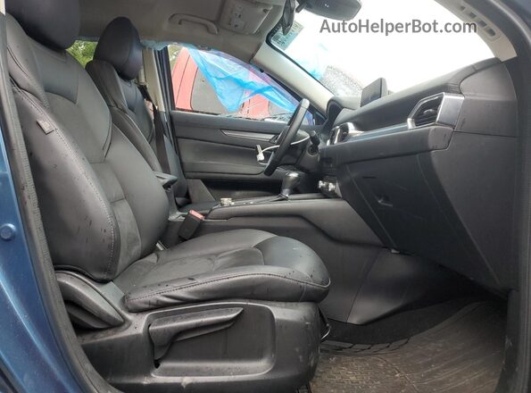 JM3KFACM8L0746154 2020 MAZDA CX-5 Blue Вид салону спереду