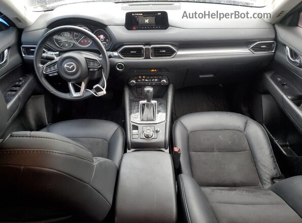 JM3KFACM8L0746154 2020 MAZDA CX-5 Blue Вид панелі приладів