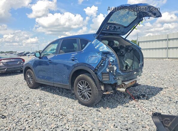JM3KFACM8M0377698 2021 MAZDA CX-5 Blue Հետևի ձախ