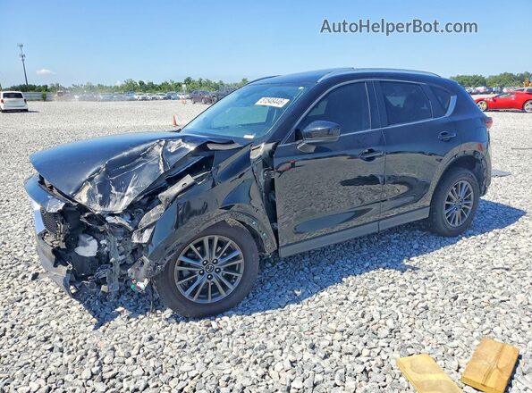 JM3KFACM9K0540081 2019 MAZDA CX-5 Черный Передняя левая четверть