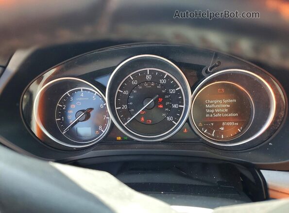 JM3KFACM9K0540081 2019 MAZDA CX-5 Черный Вид щитка приборов