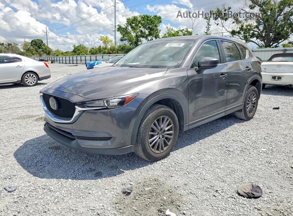 JM3KFACM9K1698348 2019 MAZDA CX-5 Серый Передняя левая четверть