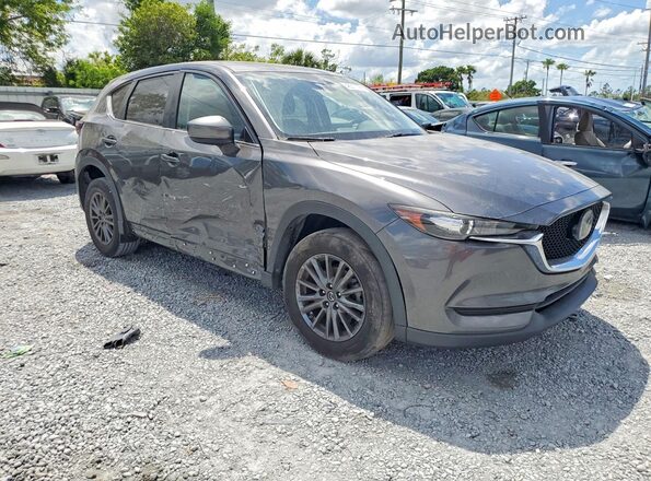 JM3KFACM9K1698348 2019 MAZDA CX-5 Серый Передняя правая четверть