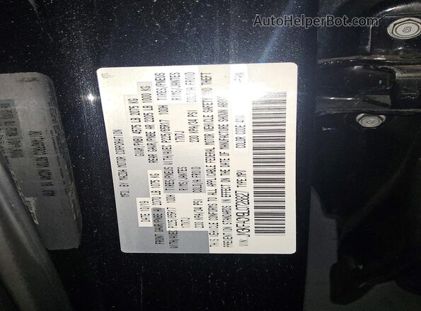 JM3KFACM9L0728827 2020 MAZDA CX-5 Black Вид наклейки з VIN-кодом