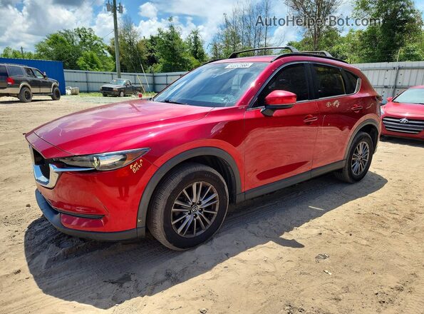 JM3KFACM9M1328357 2021 MAZDA CX-5 Красный Передняя левая четверть