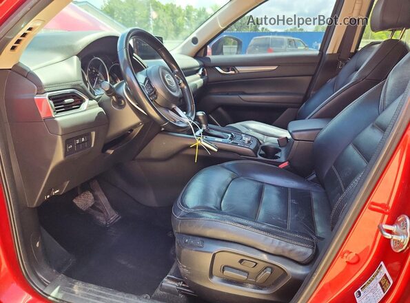 JM3KFACM9M1328357 2021 MAZDA CX-5 Красный Вид салона спереди