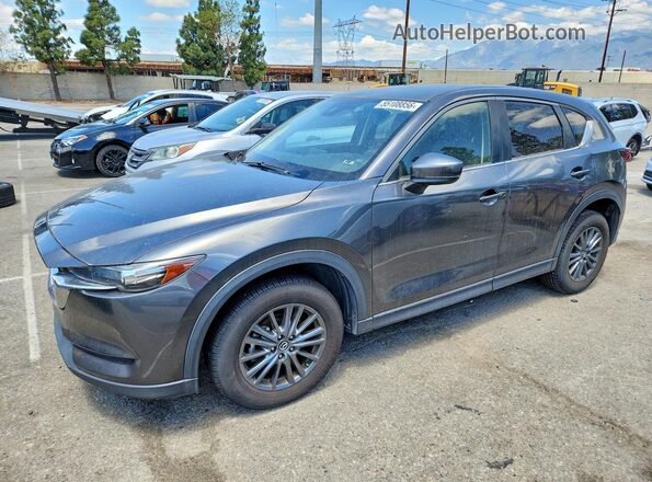 JM3KFACMXK0623339 2019 MAZDA CX-5 Charcoal Vista tres cuartos delantera izquierda