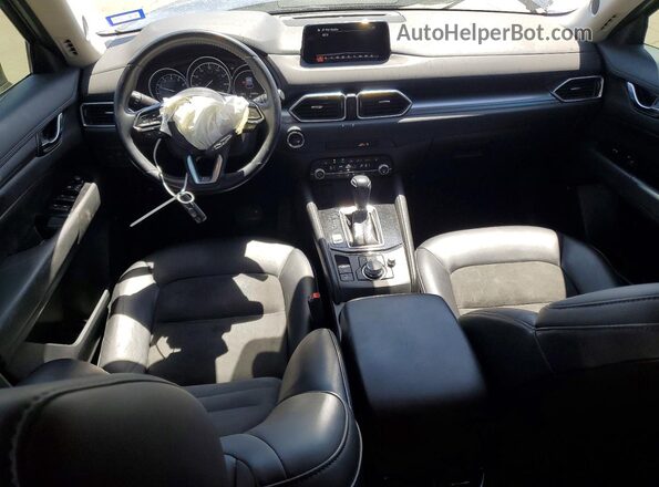 JM3KFACMXK0669754 2019 MAZDA CX-5 Синий Вид панели приборов