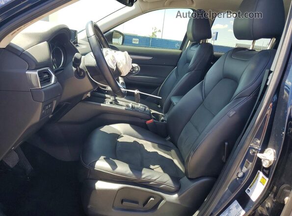 JM3KFACMXK0669754 2019 MAZDA CX-5 Синий Вид салона спереди