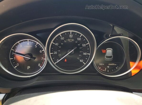 JM3KFACMXK0669754 2019 MAZDA CX-5 Синий Вид щитка приборов