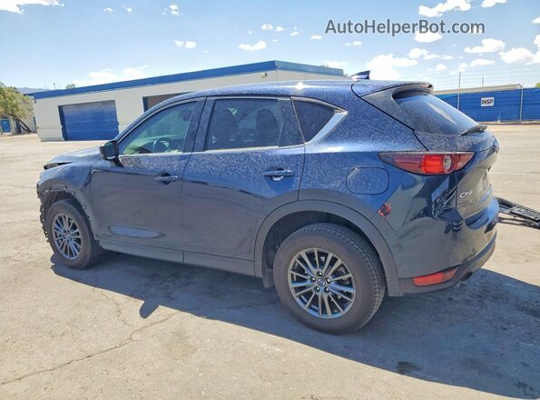 JM3KFACMXK0669754 2019 MAZDA CX-5 Синий Задняя левая четверть