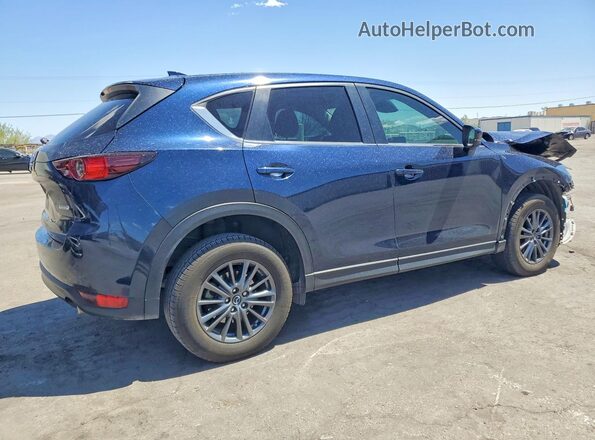 JM3KFACMXK0669754 2019 MAZDA CX-5 Синий Задняя правая четверть