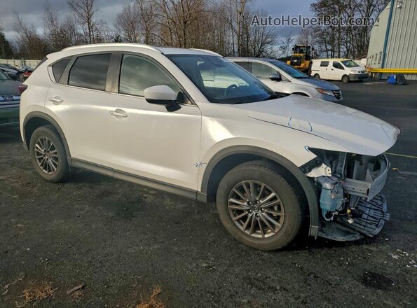JM3KFACMXK0691592 2019 MAZDA CX White წინა მარჯვენა