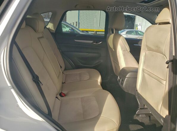 JM3KFACMXK0691592 2019 MAZDA CX White უკანა სავარძლების ხედი