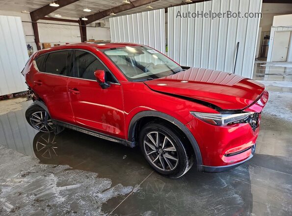 JM3KFADL1H0106168 2017 MAZDA CX-5 Красный Передняя правая четверть