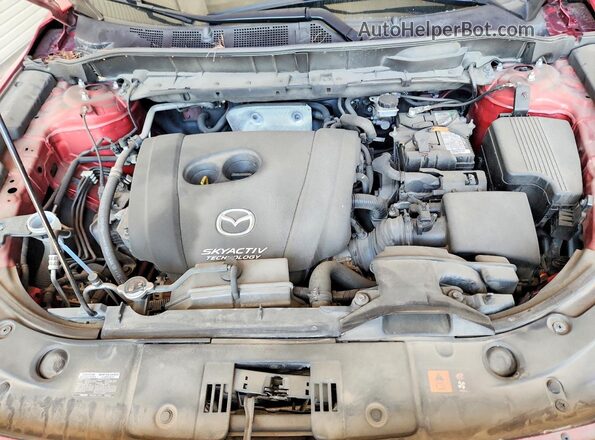 JM3KFADL1H0106168 2017 MAZDA CX-5 Красный Вид задней части салона