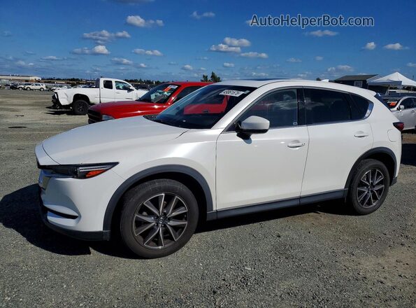 JM3KFADL1H0194686 2017 MAZDA CX-5 Белый Передняя левая четверть