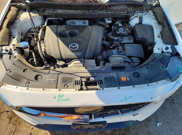 JM3KFADL6H0120115 2017 MAZDA CX-5 White Widok komory silnika