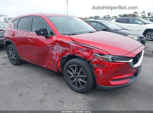 JM3KFADL7H0161840 2017 MAZDA CX-5 Red Delantero derecho