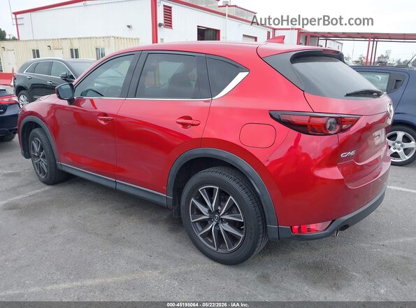 JM3KFADL7H0161840 2017 MAZDA CX-5 Red Trasero izquierdo