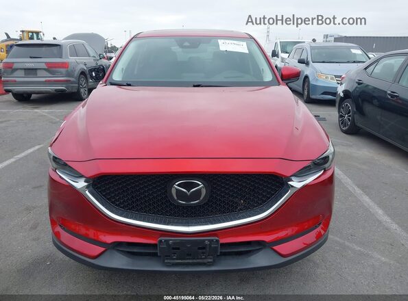 JM3KFADL7H0161840 2017 MAZDA CX-5 Red Vista del cuadro de instrumentos