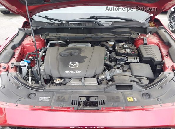 JM3KFADL7H0161840 2017 MAZDA CX-5 Red Vista trasera