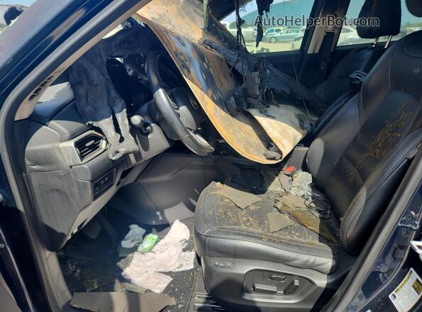 JM3KFADM0J0329722 2018 MAZDA CX-5 Синий Вид салона спереди